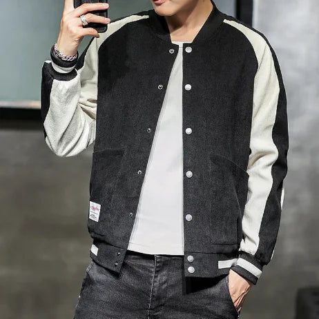 Korean Style Men's Casual Jacket for Youth (Long Sleeve)