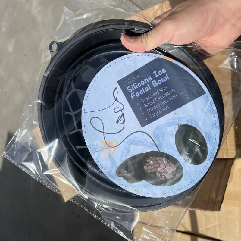 Collapsible Silicone Ice Basin