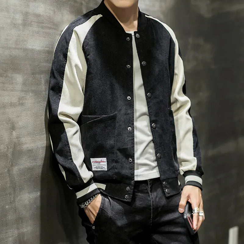 Korean Style Men's Casual Jacket for Youth (Long Sleeve)